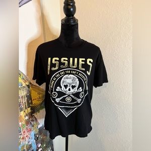 💀 3/$21 💀 ISSUES Band Tee - Unisex Large